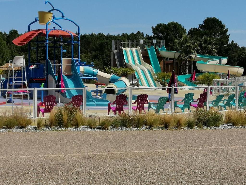 Mobil Home Rainbow, Camping Les Dunes De Contis Saint-Julien-en-Born Εξωτερικό φωτογραφία